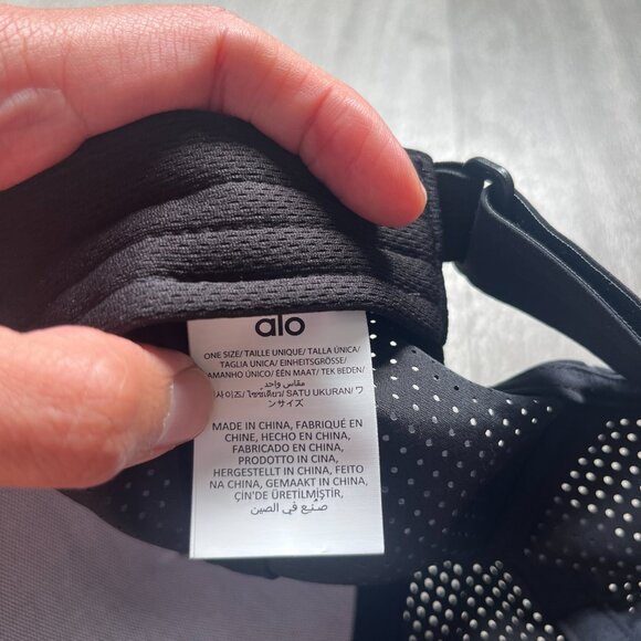 Alo - Performance District Trucker Hat - Black - Picture 5 of 6